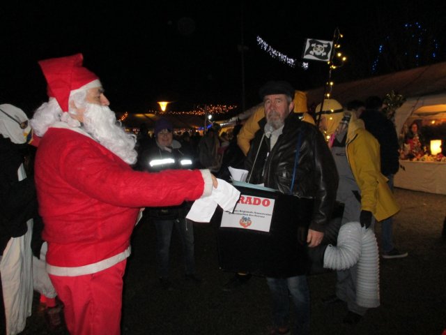 Le CRADO sur le marché de Noël de La Clarté