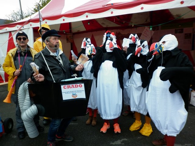 Le CRADO sur les marchés de Noël de Diwan et de Trébeurden