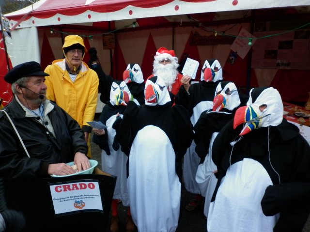 Le CRADO sur les marchés de Noël de Diwan et de Trébeurden